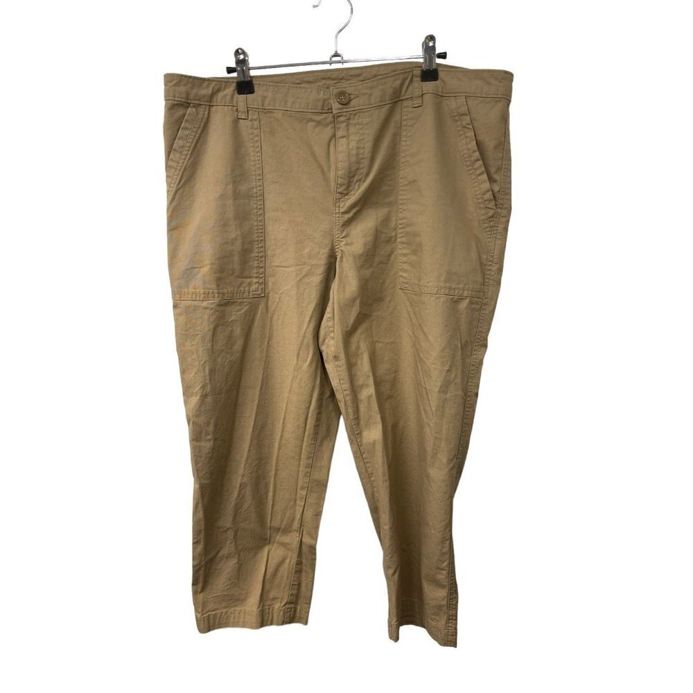 Patagonia Organic Cotton Capri Women’s Size 14 Khaki